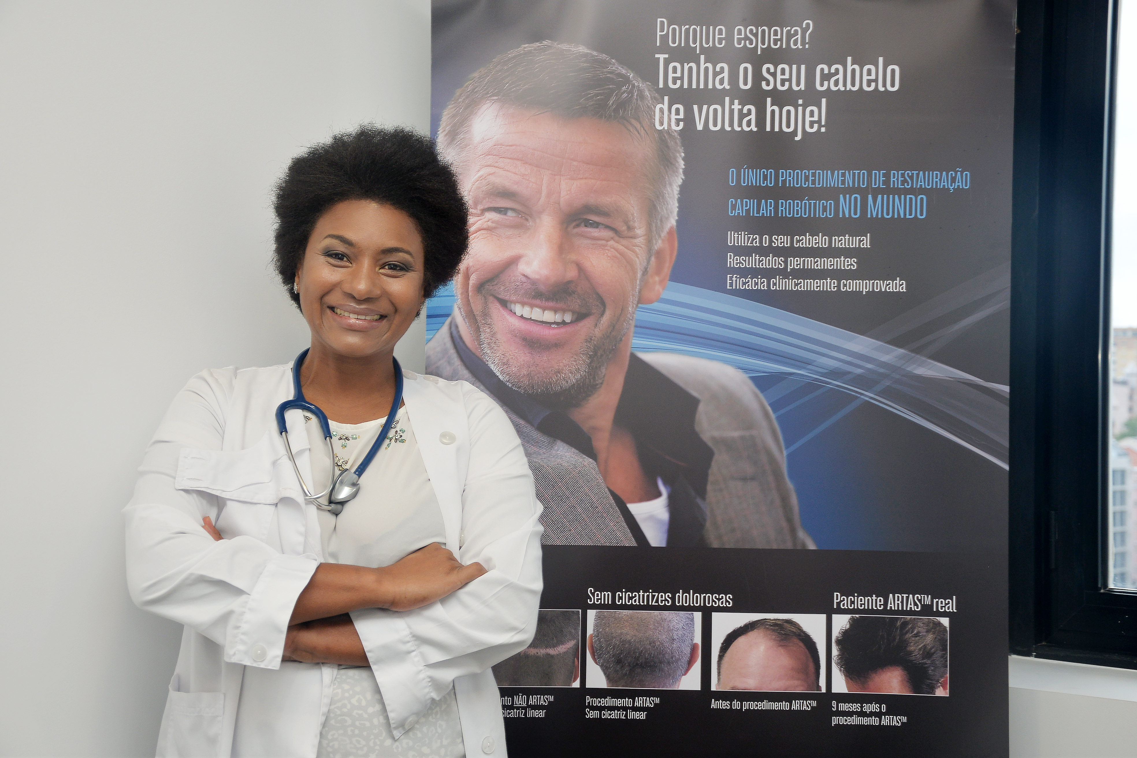Dra. Fátima Garcês em consulta